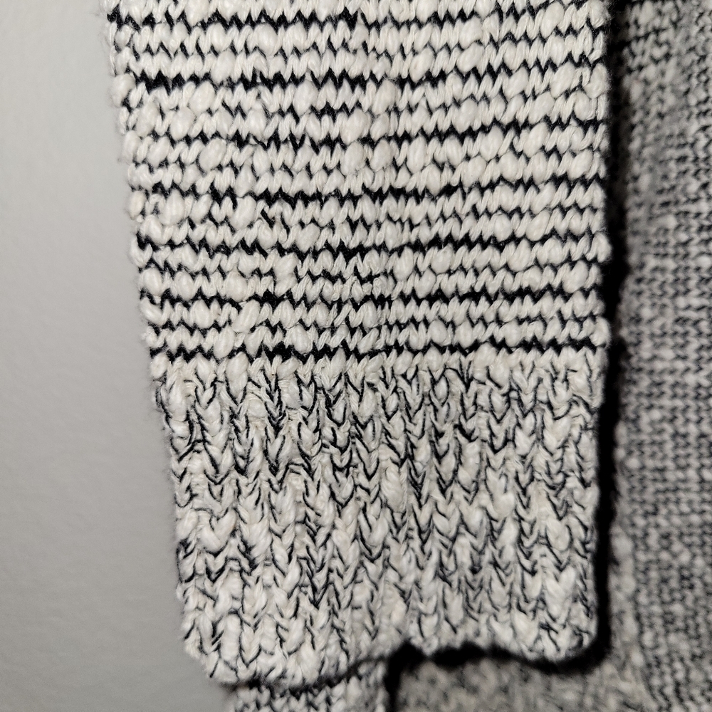 Mod Ref Cream Texture Knit Wrap Cardigan - image 7